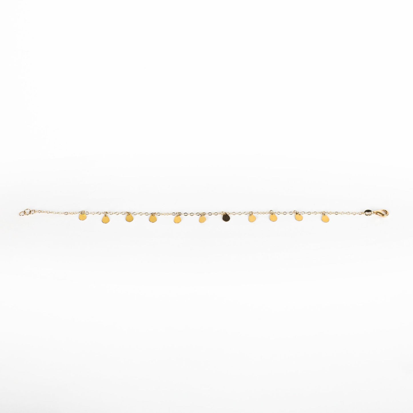 CIRCLE CHARM BRACELET - Al Khatib Gold