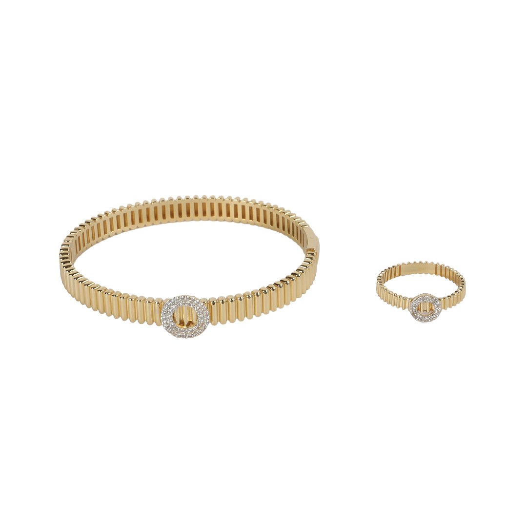 CIRCLE STEPS SET - Al Khatib Gold