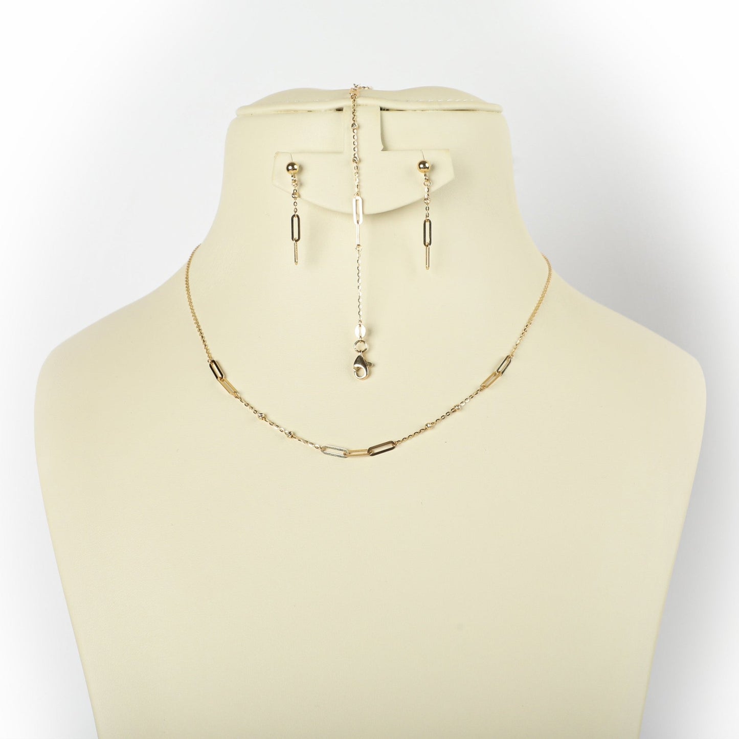 DAINTY PAPERCLIP SET - Al Khatib Gold