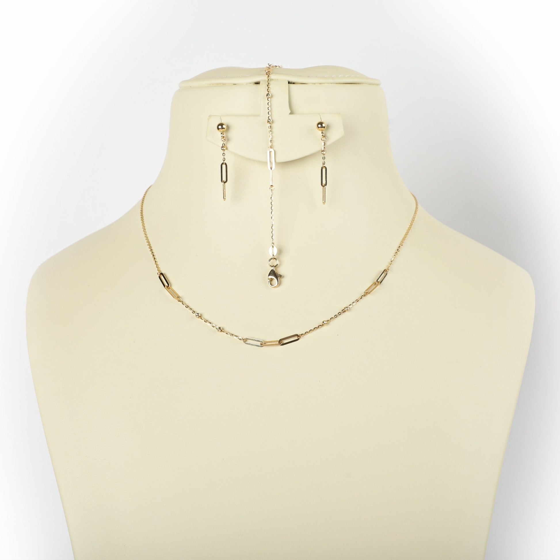 DAINTY PAPERCLIP SET - Al Khatib Gold