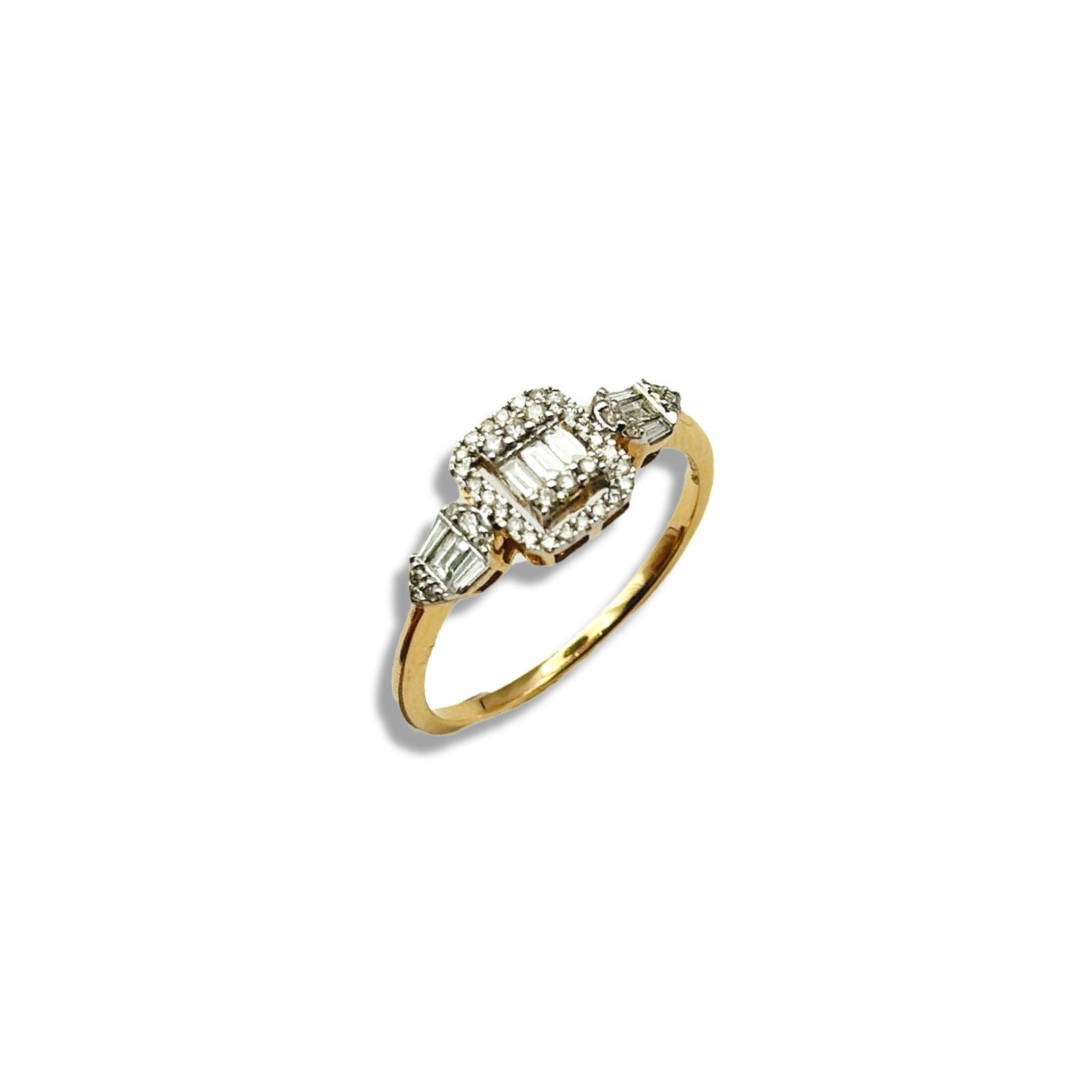 GOLDEN HORIZON DIAMOND RING - Al Khatib Gold
