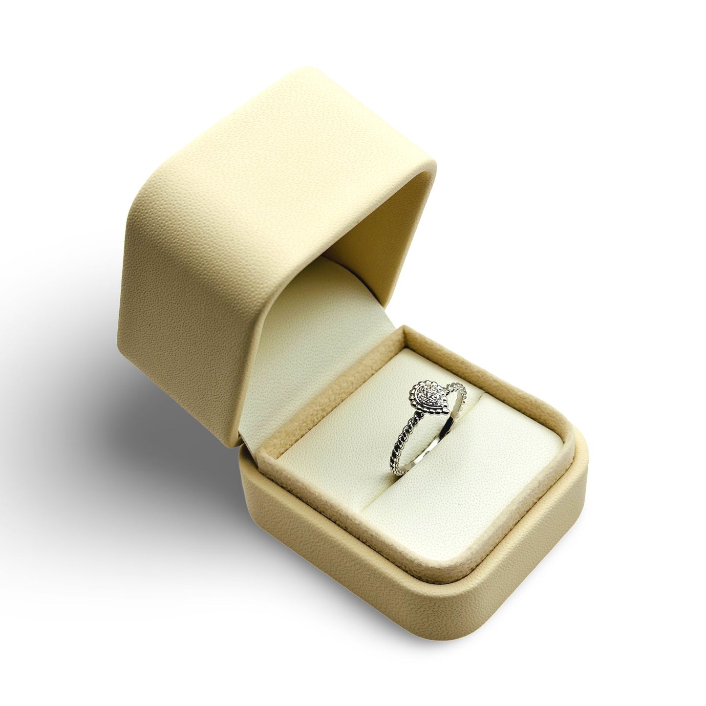 PEAR SHAPED DIAMOND RING - Al Khatib Gold