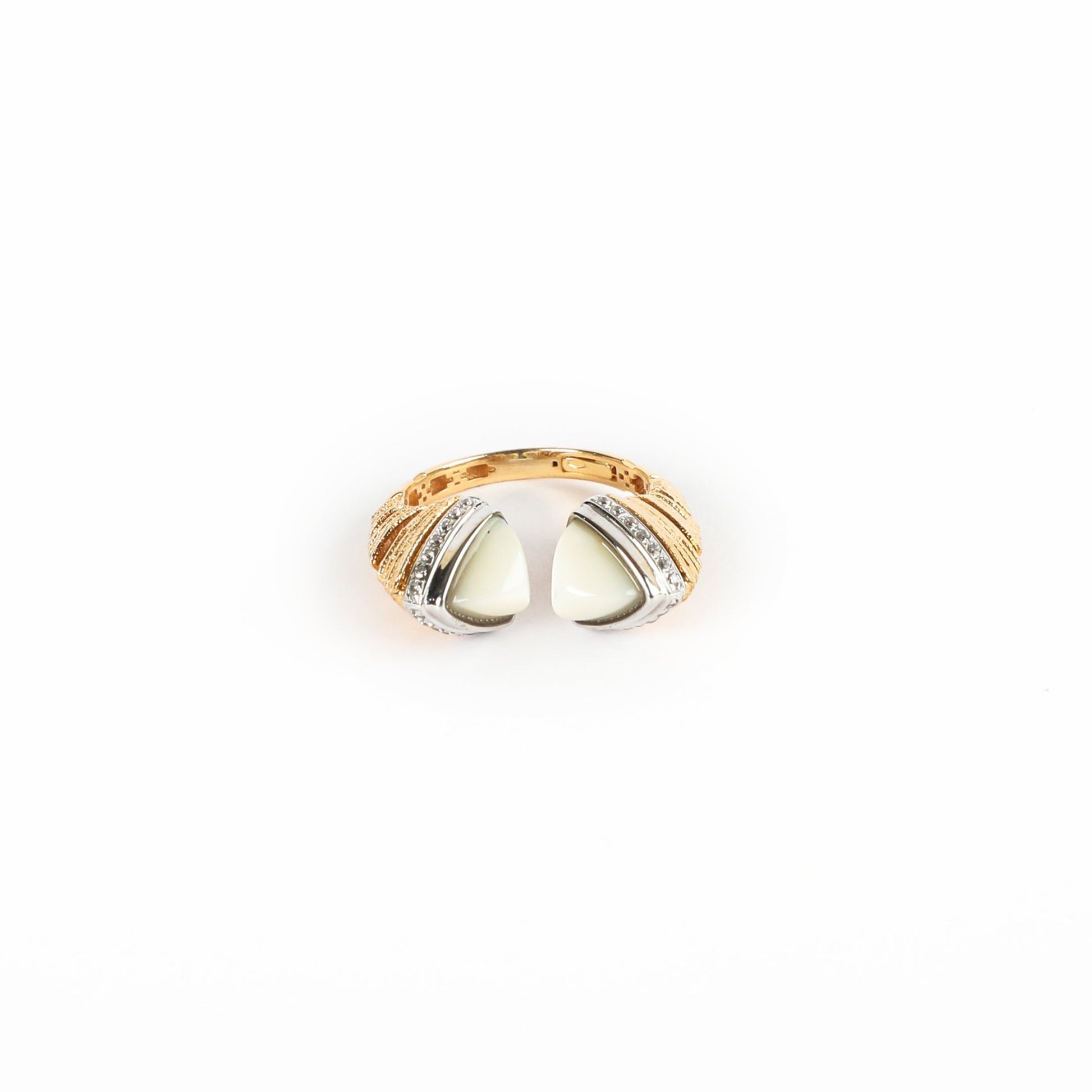 SERENITY WHITE RING - Al Khatib Gold