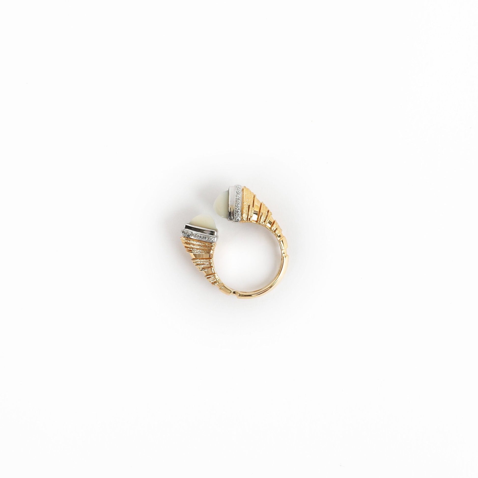 SERENITY WHITE RING - Al Khatib Gold