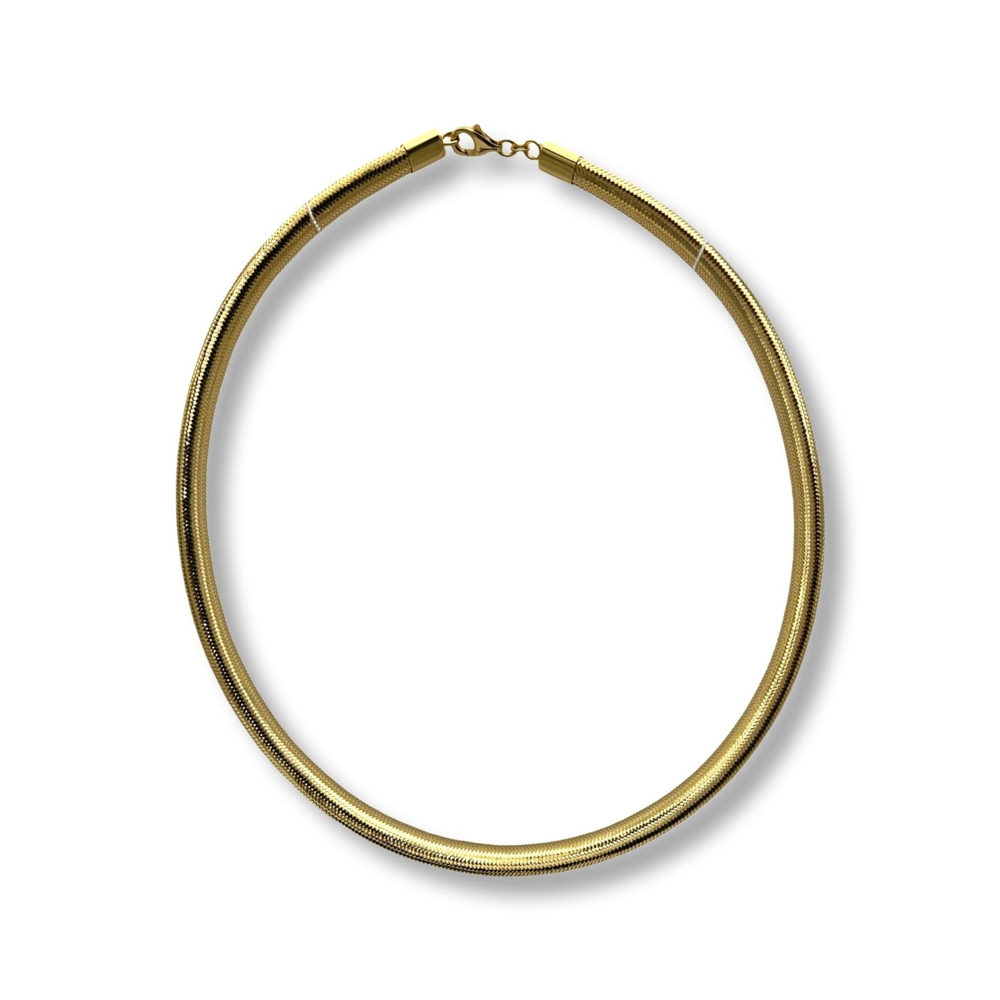 STRETCHY RIBBED CHOKER - Al Khatib Gold