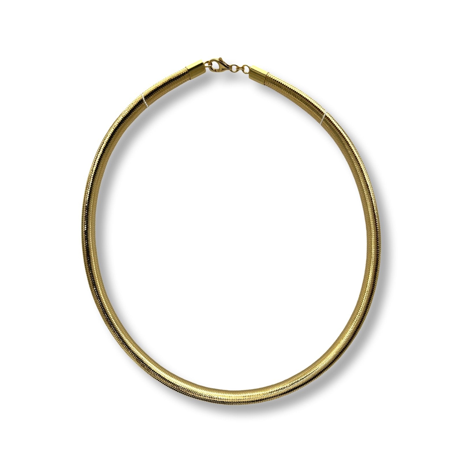STRETCHY RIBBED CHOKER - Al Khatib Gold