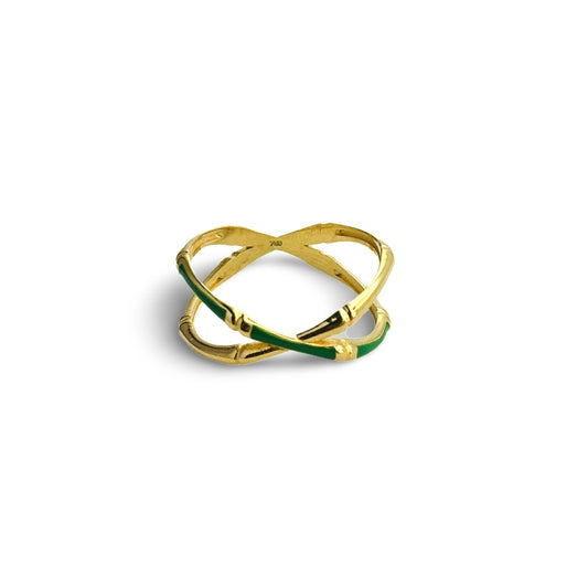 BAMBOO RING - Al Khatib Gold