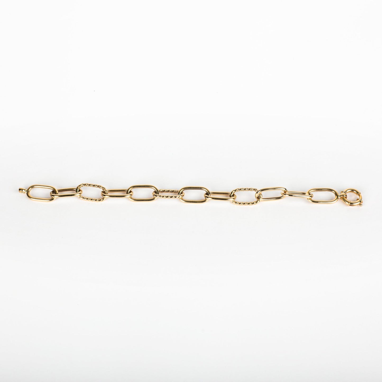 CABLE CHAIN BRACELET - Al Khatib Gold