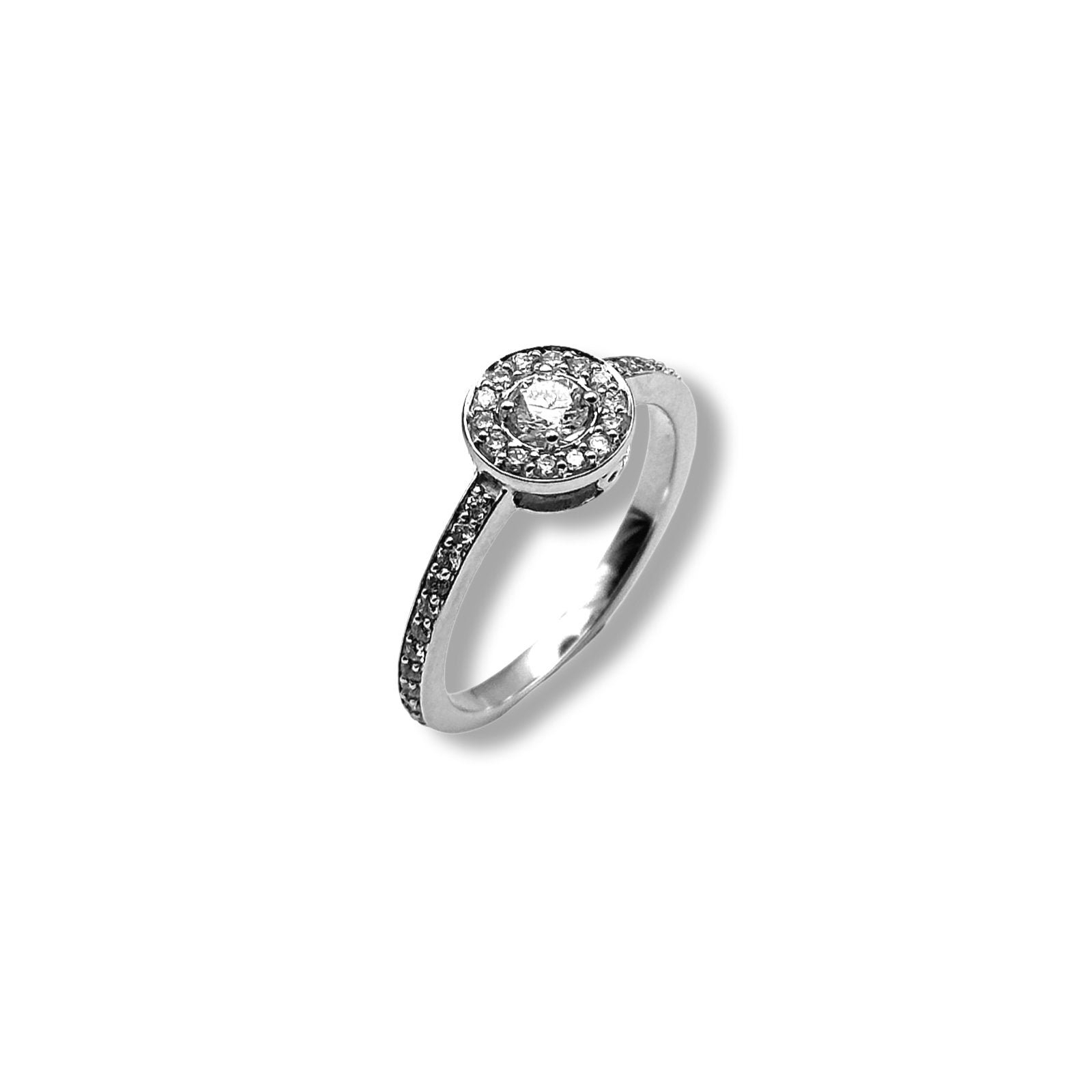 CELESTIAL HALO DIAMOND RING - Al Khatib Gold