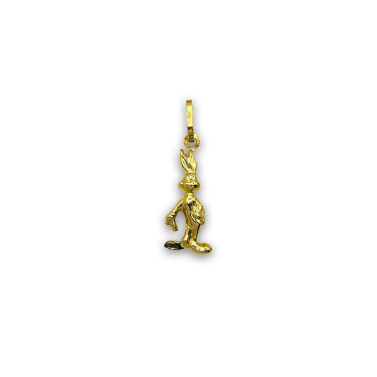 CHILDREN BUNNY PENDANT - Al Khatib Gold