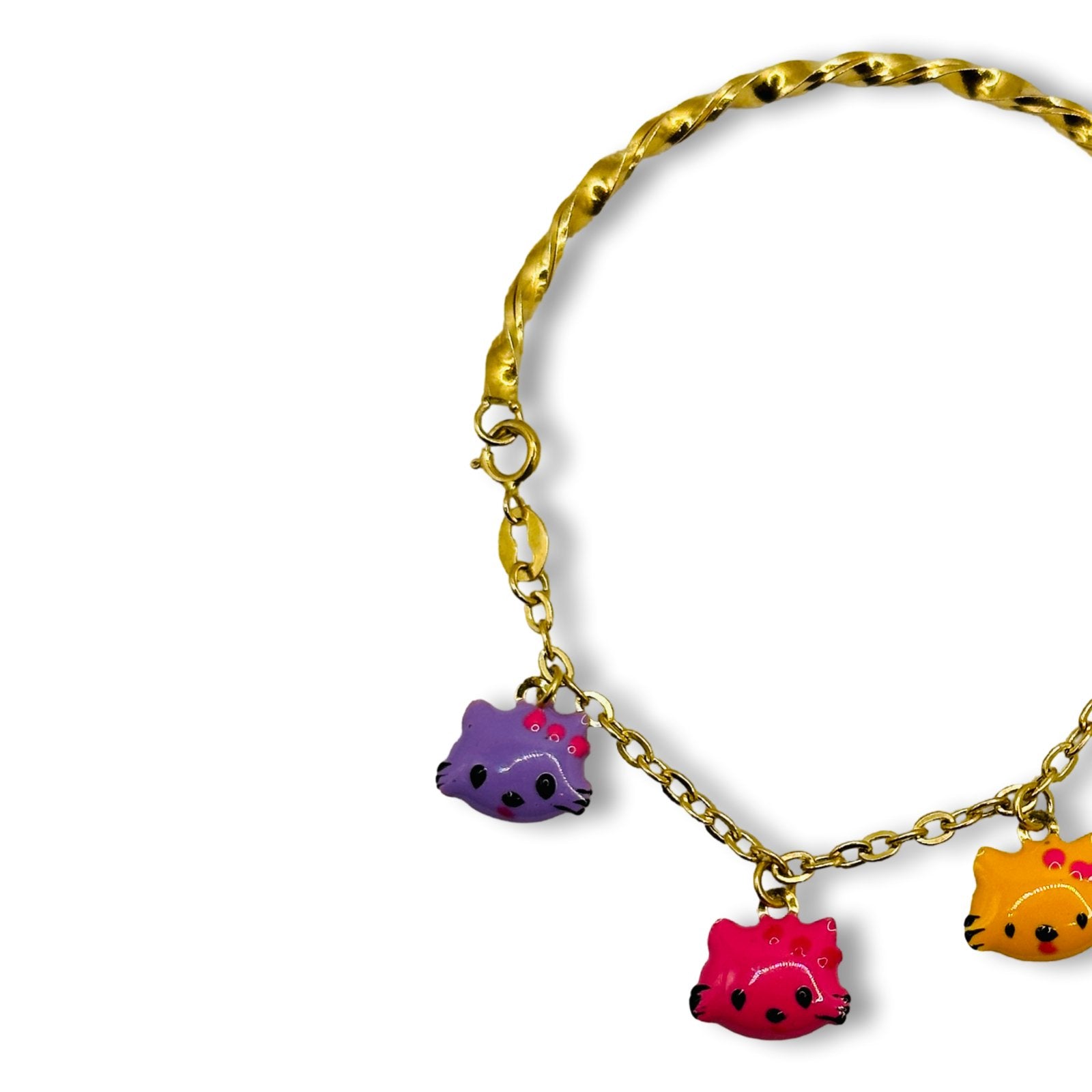 CHILDREN HELLO KITTY BRACELET - Al Khatib Gold