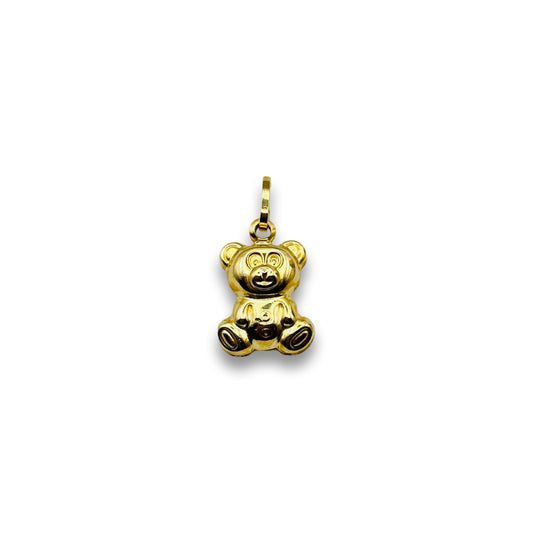 CHILDREN TEDDY BEAR PENDANT - Al Khatib Gold