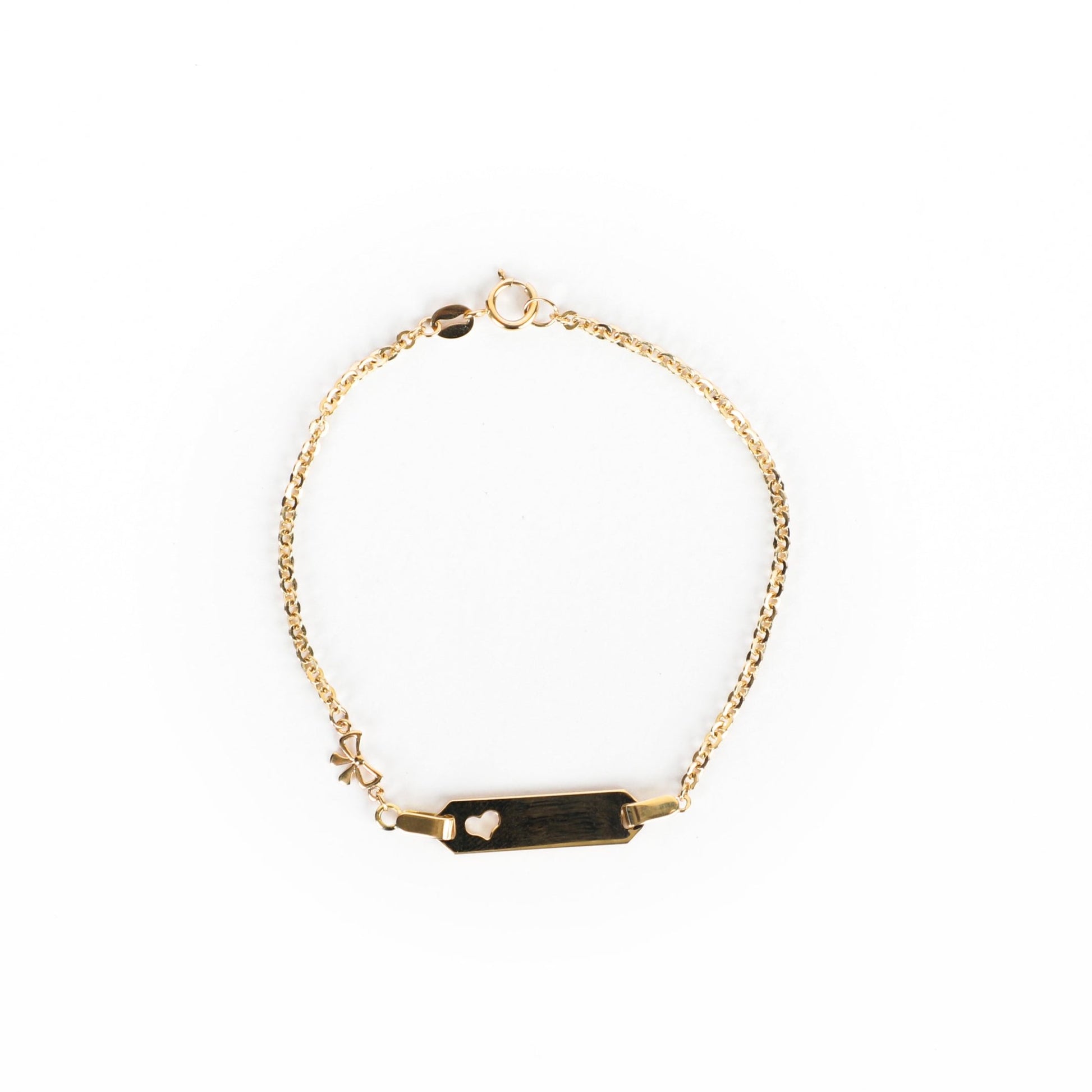 CHILDREN'S NAME TAG BRACELET - Al Khatib Gold