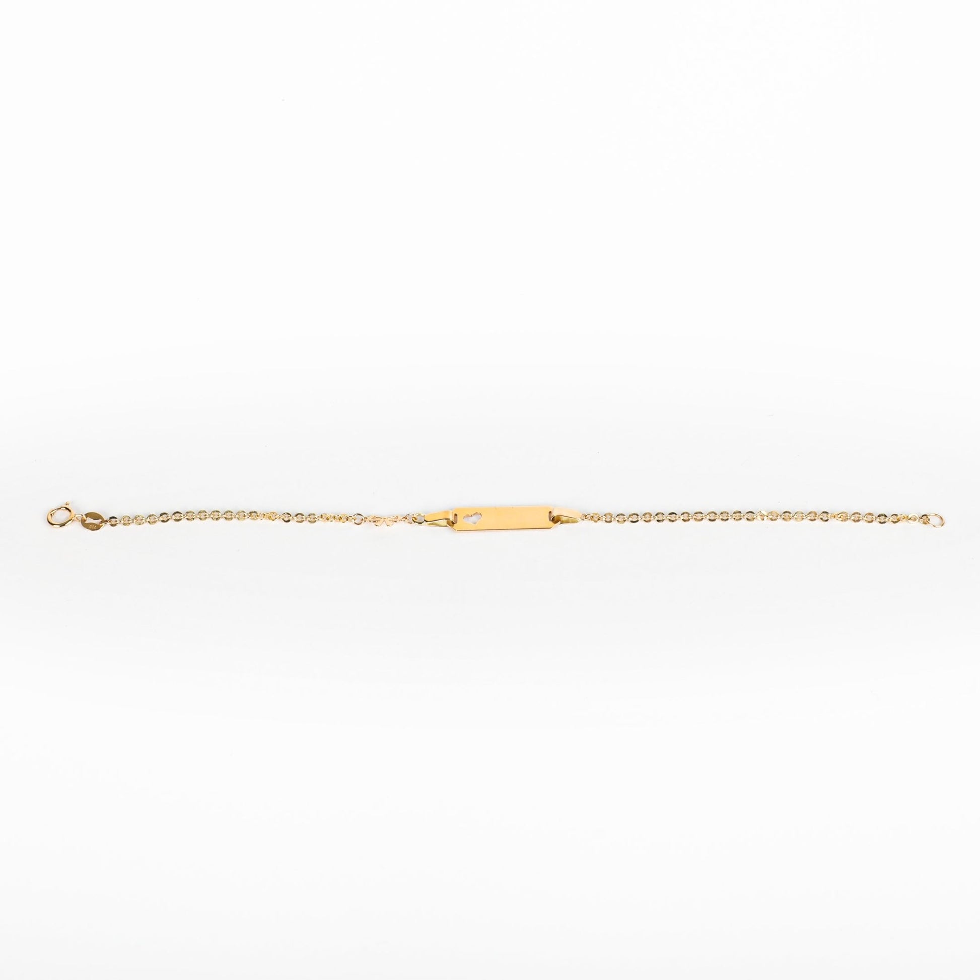 CHILDREN'S NAME TAG BRACELET - Al Khatib Gold