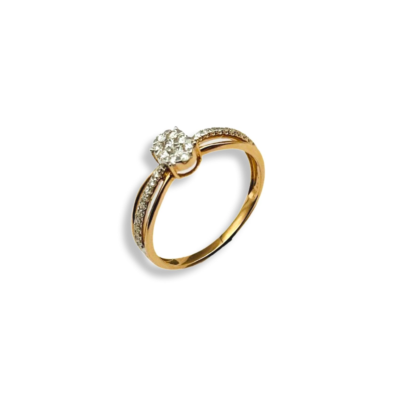 ETERNAL ELEGANCE DIAMOND RING - Al Khatib Gold