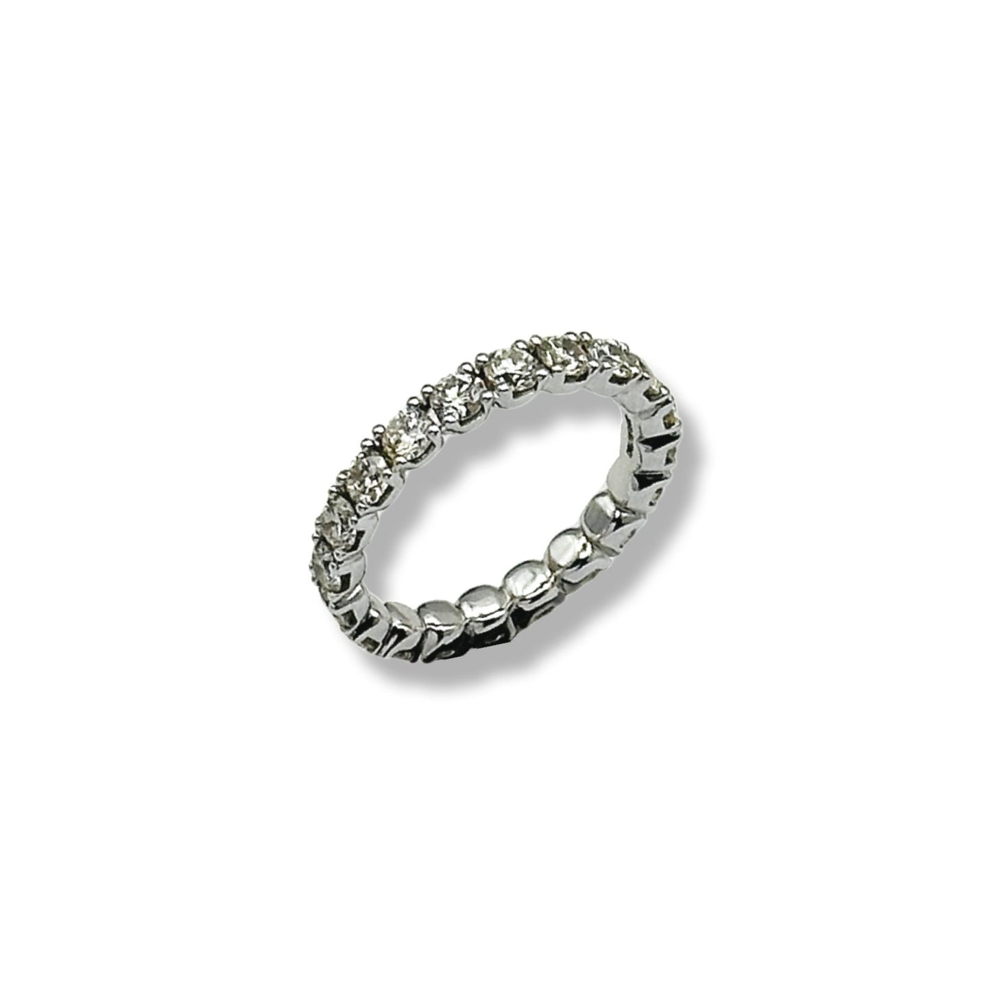 ETERNITY DIAMOND RING - Al Khatib Gold