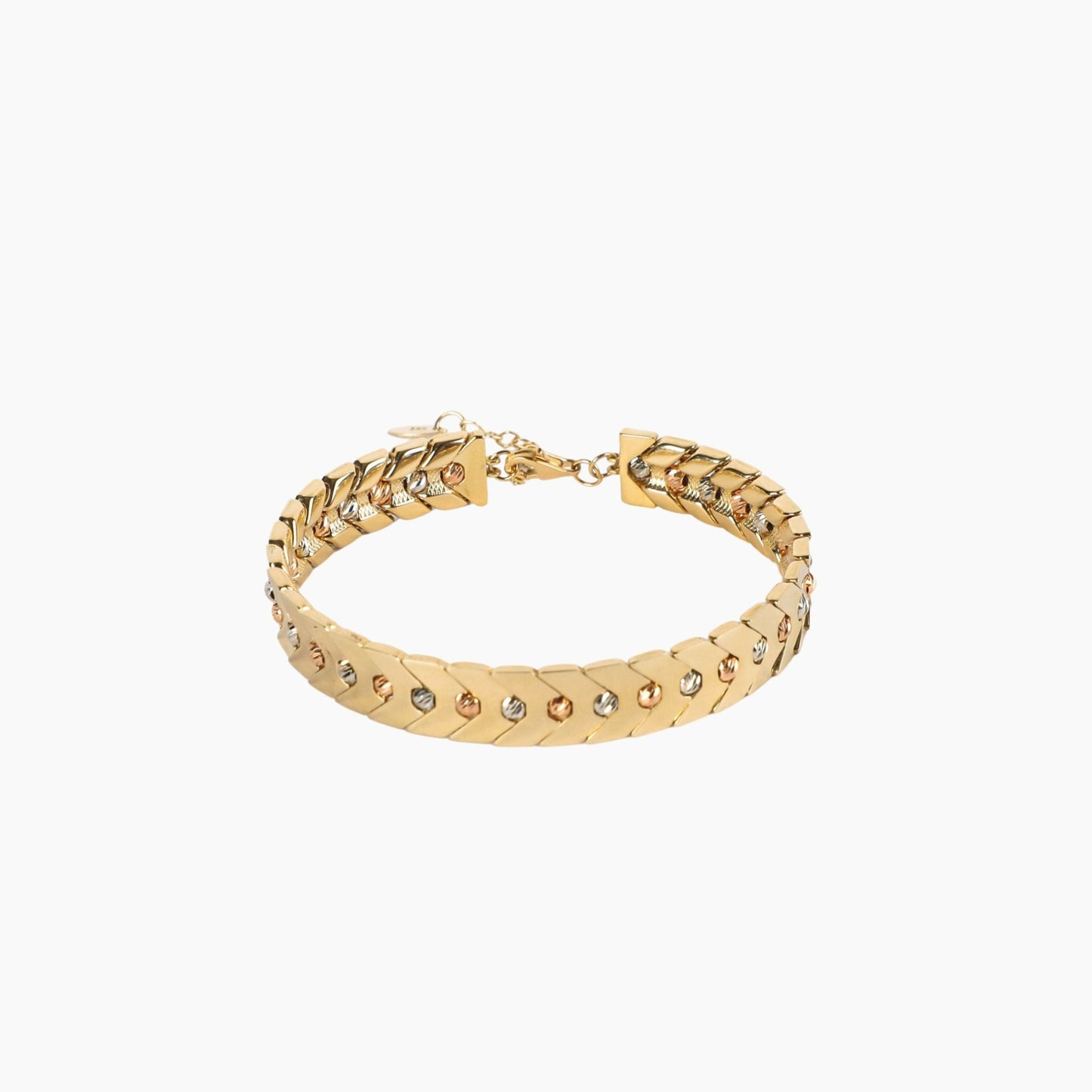 FISH SCALE BANGLE - Al Khatib Gold