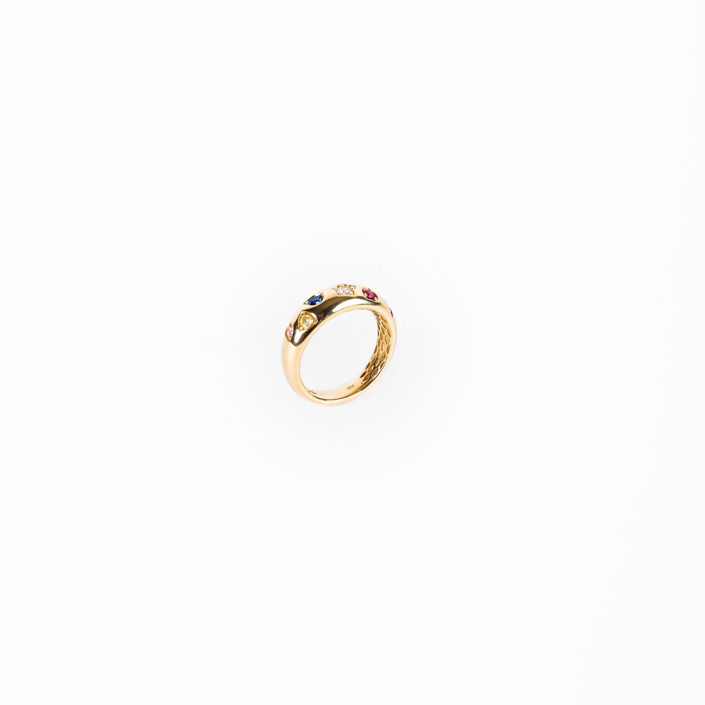 GALAXIES STONES RING - Al Khatib Gold