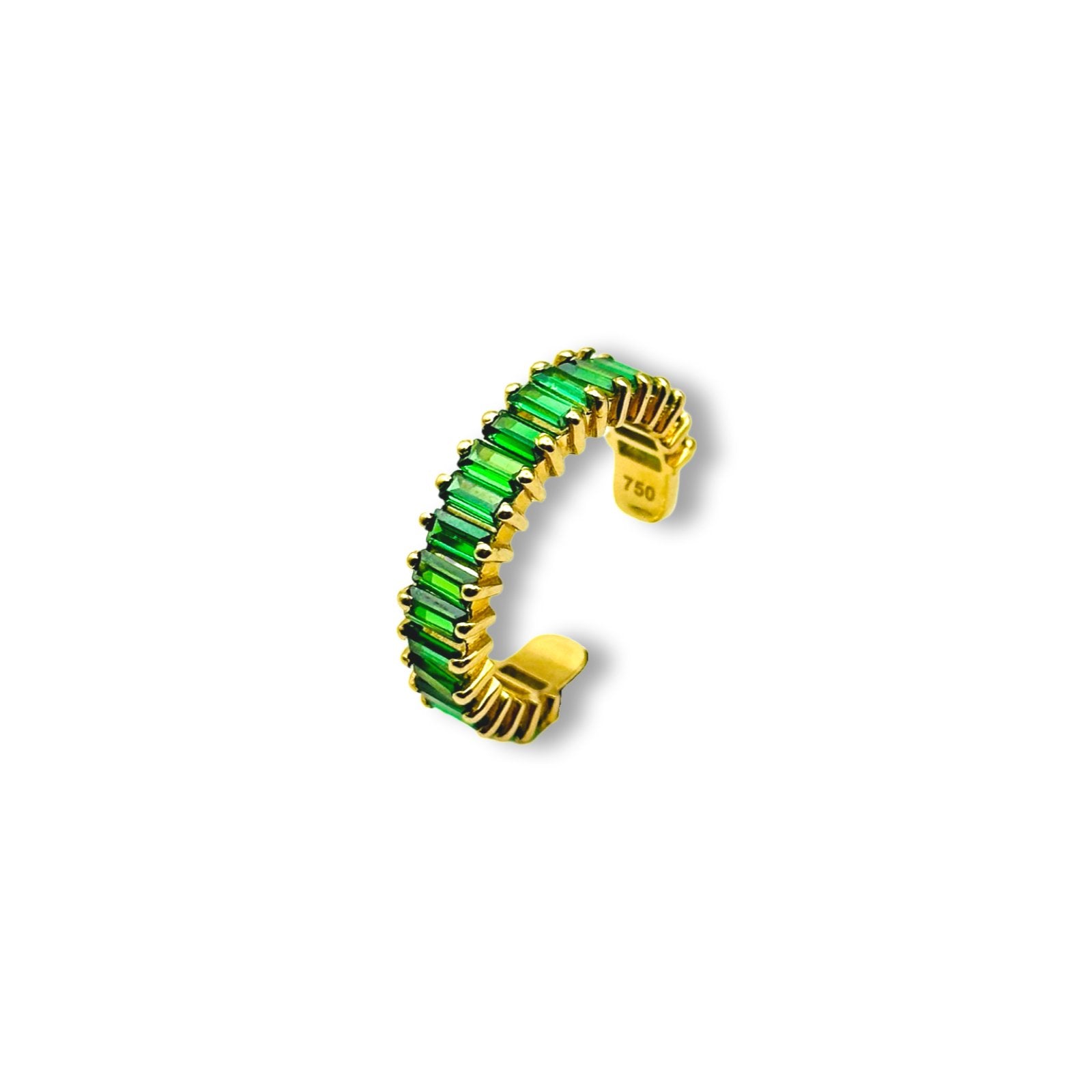 GREEN GLIMMER RING - Al Khatib Gold