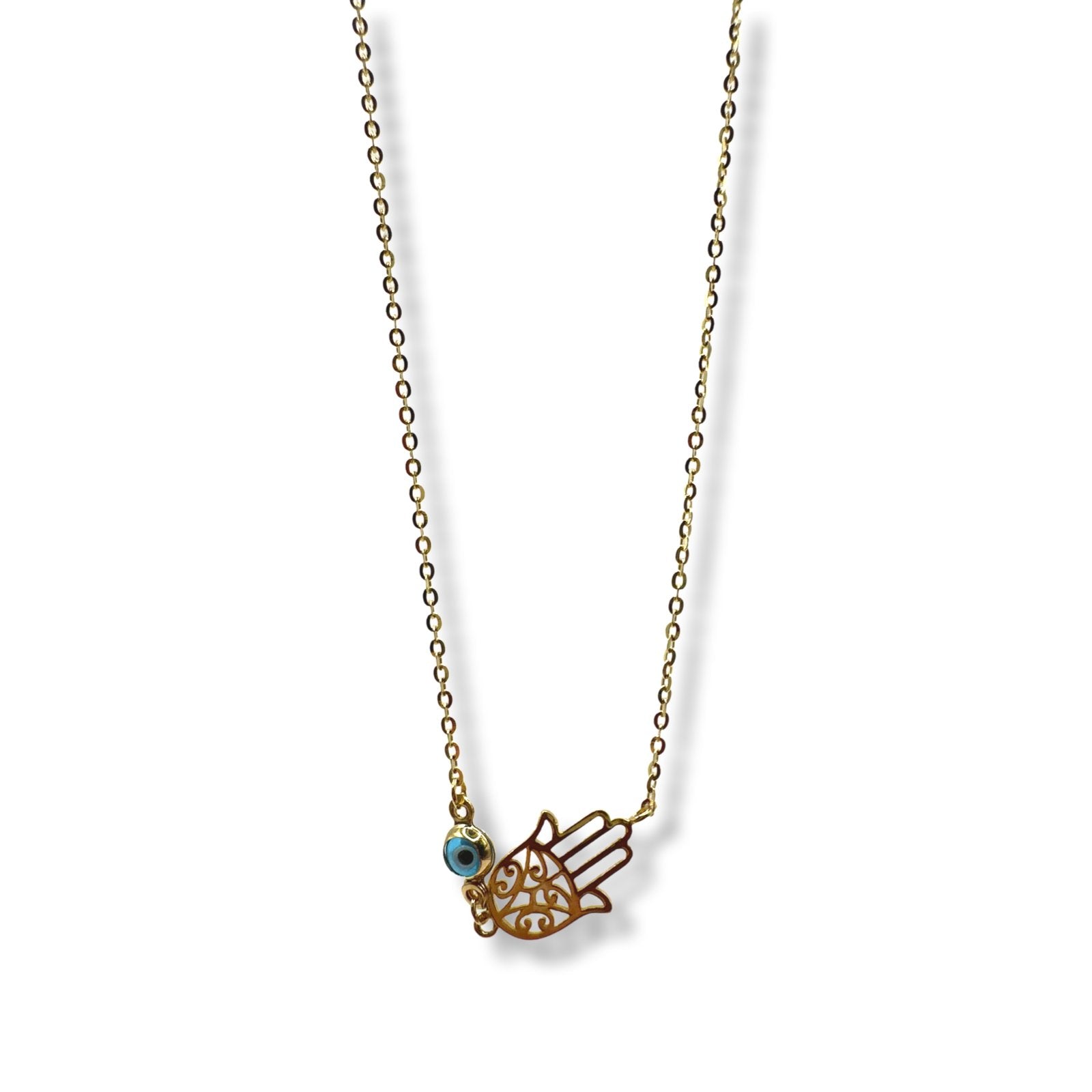 HAMSA NECKLACE - Al Khatib Gold