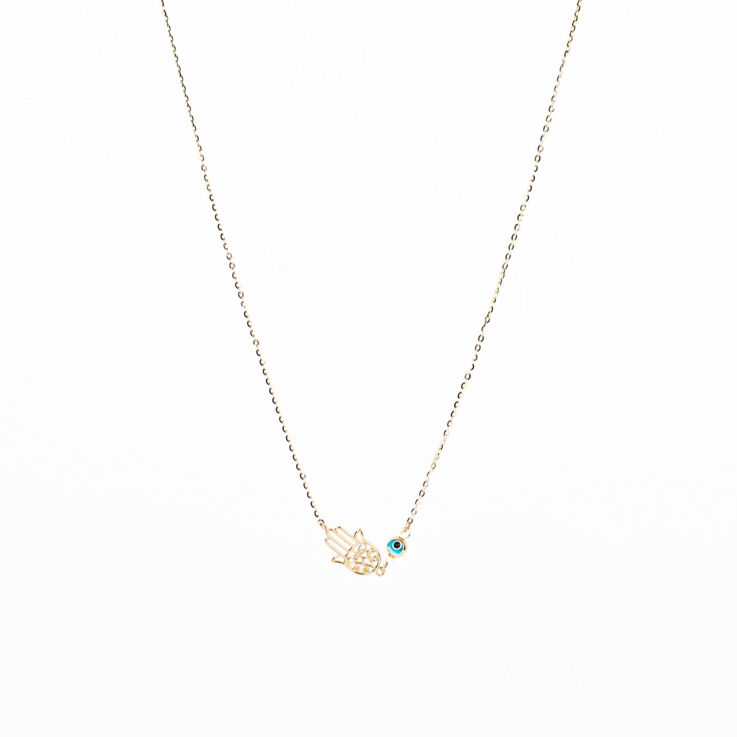 HAMSA NECKLACE - Al Khatib Gold