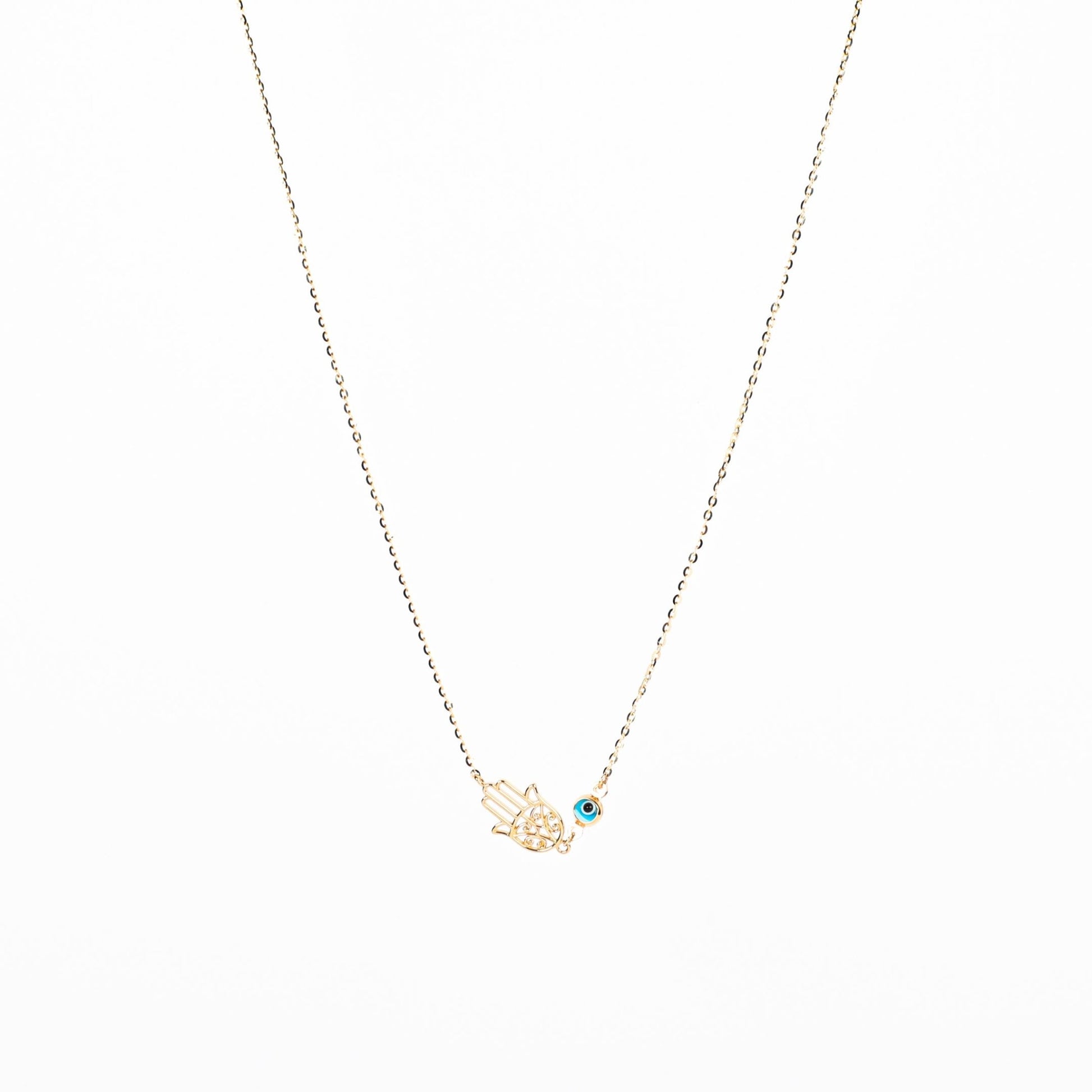 HAMSA NECKLACE - Al Khatib Gold