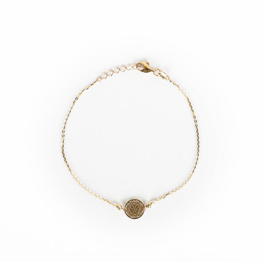 ISLAMIC ART SPHERE BRACELET - Al Khatib Gold