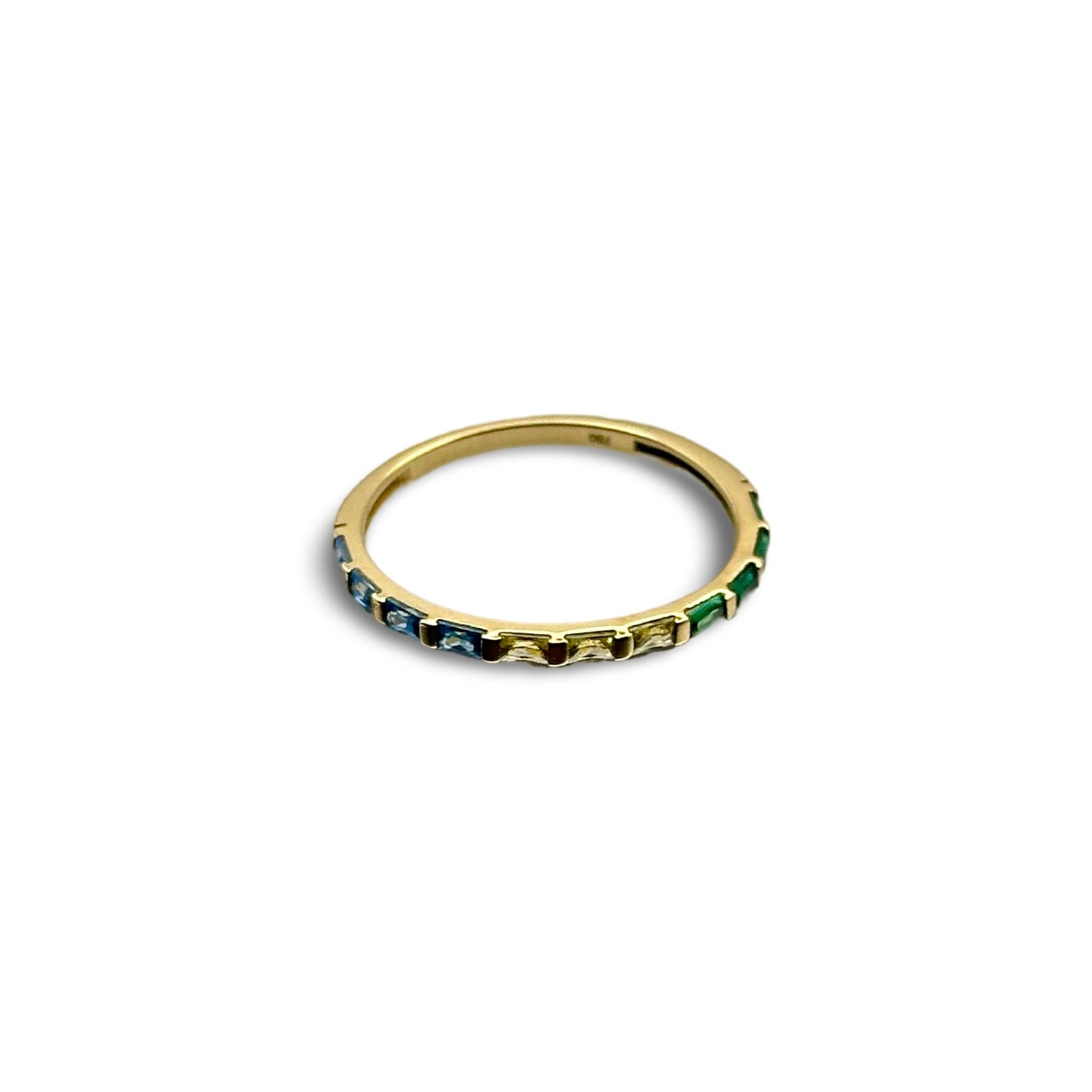 MULTICOLOR RING - Al Khatib Gold