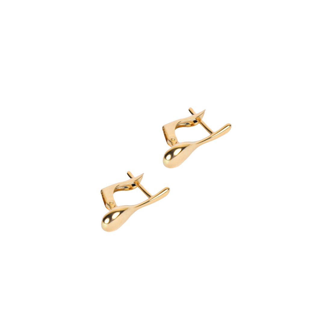 PAINT DROP EARRINGS - Al Khatib Gold