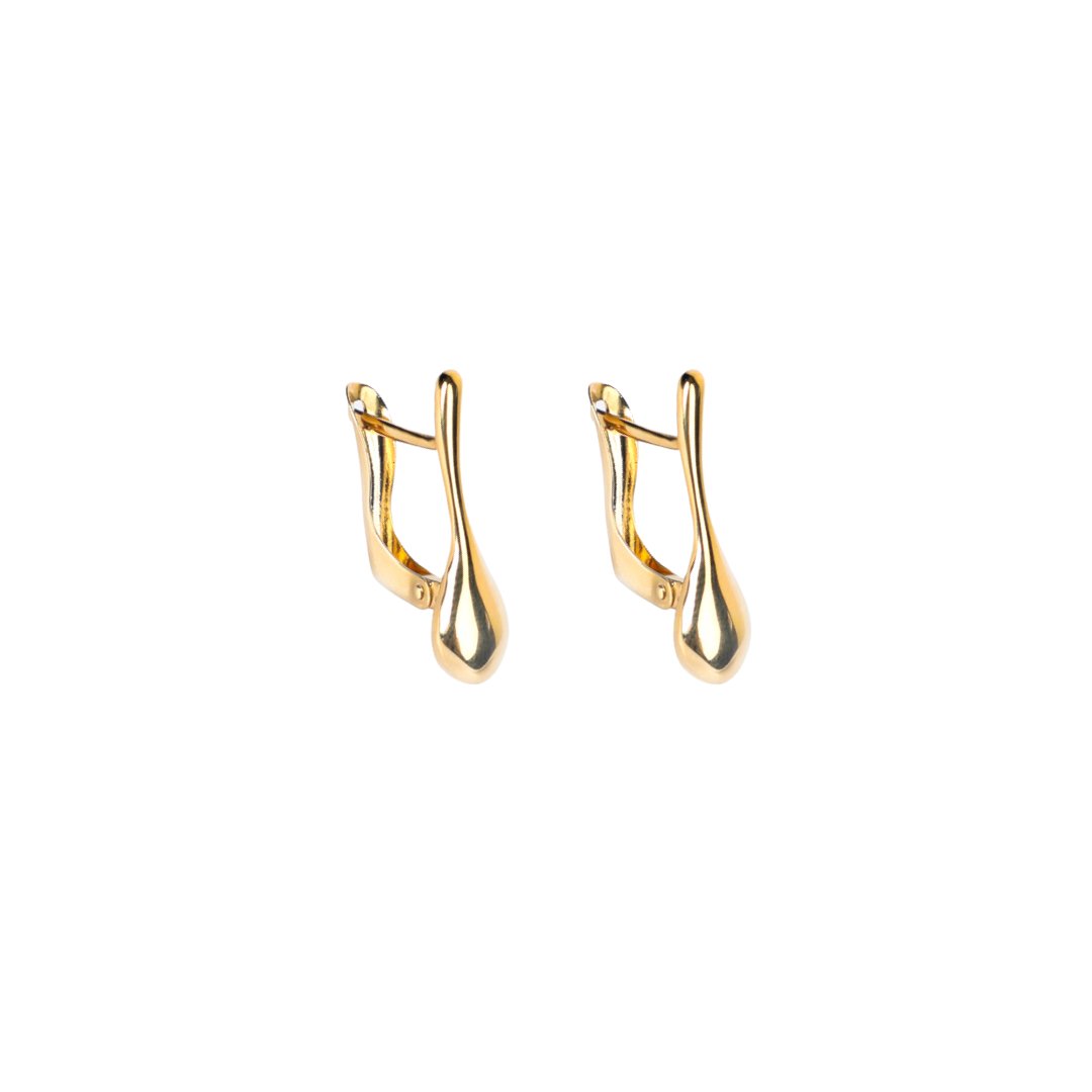 PAINT DROP EARRINGS - Al Khatib Gold