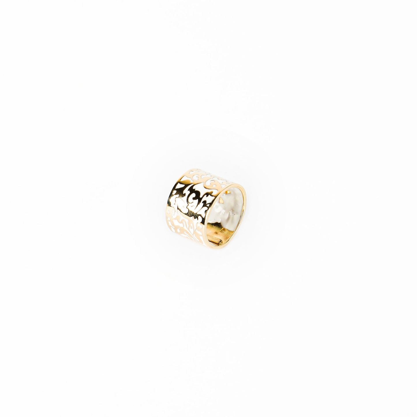 PATTERNED RING - Al Khatib Gold