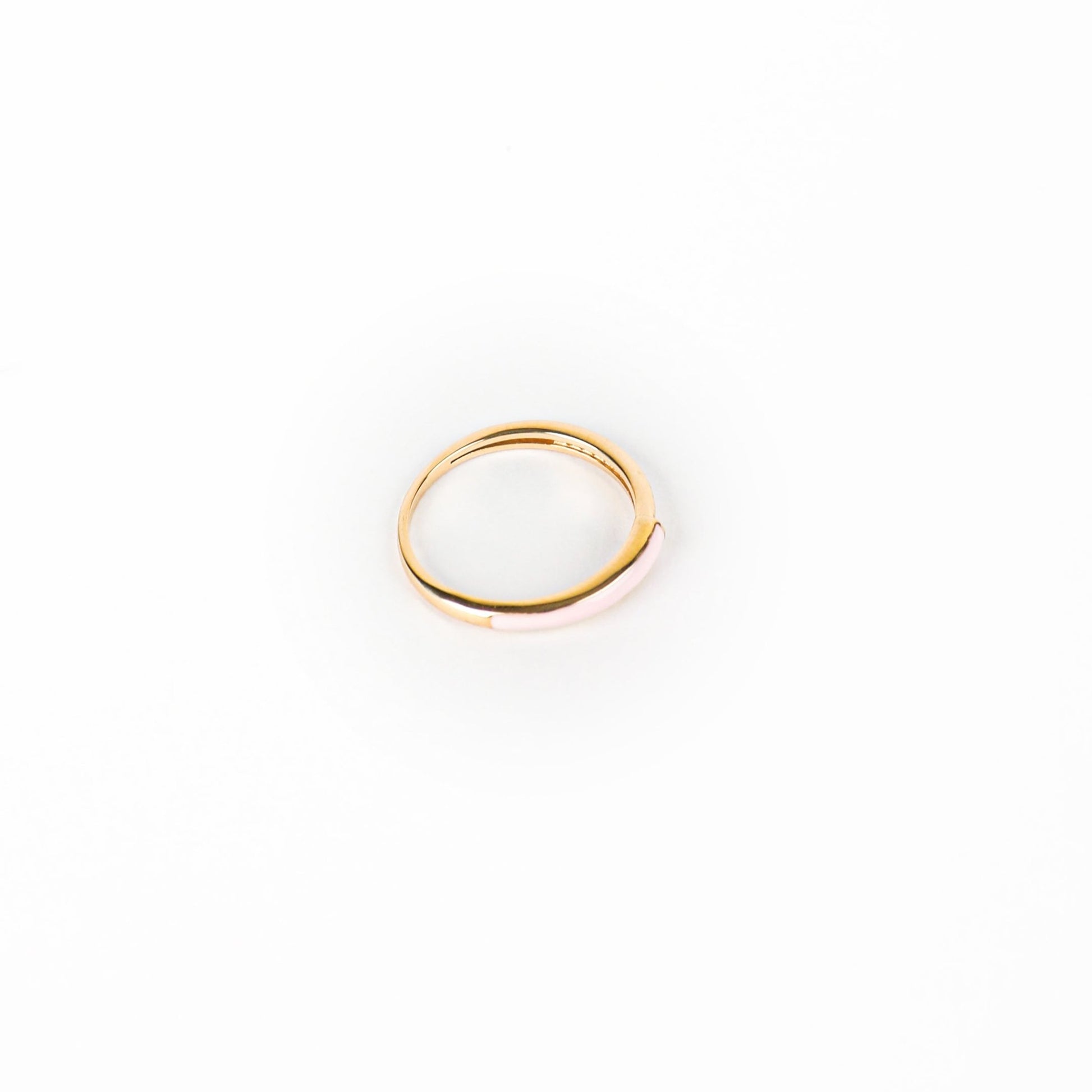 PLAIN JANE PINK RING - Al Khatib Gold