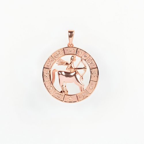 SAGITTARIUS PENDANT - Al Khatib Gold