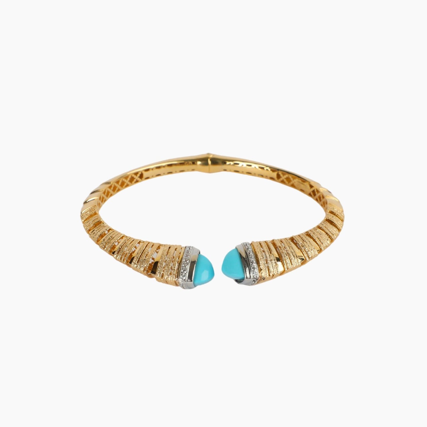 SERENITY BANGLE BLUE - Al Khatib Gold