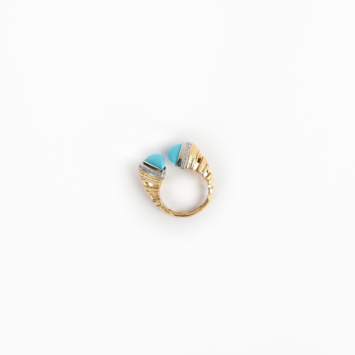 SERENITY BLUE RING - Al Khatib Gold