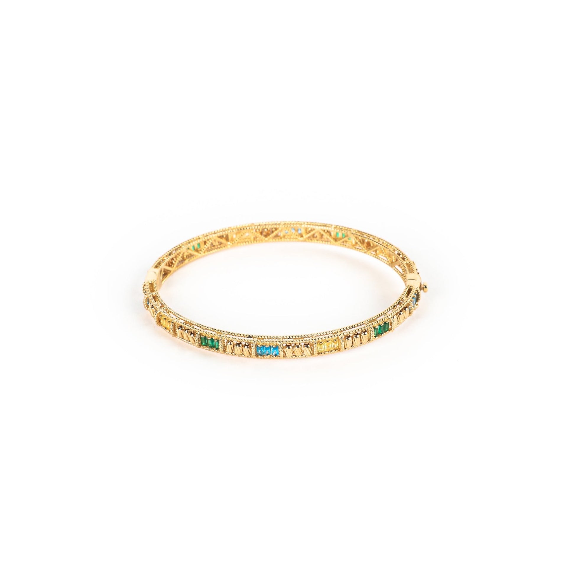 SPARKY BANGLE - Al Khatib Gold