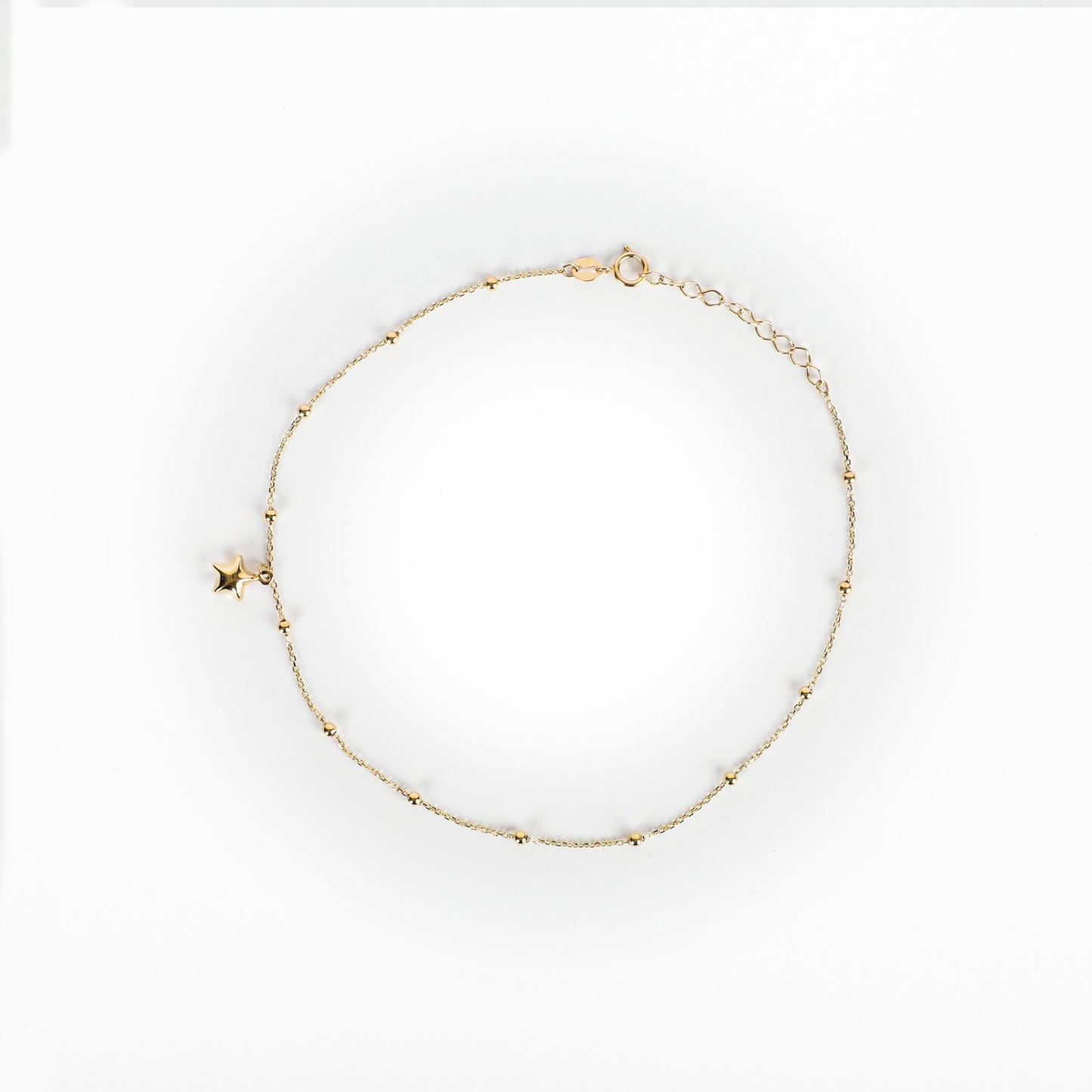 STAR GAZE ANKLET - Al Khatib Gold