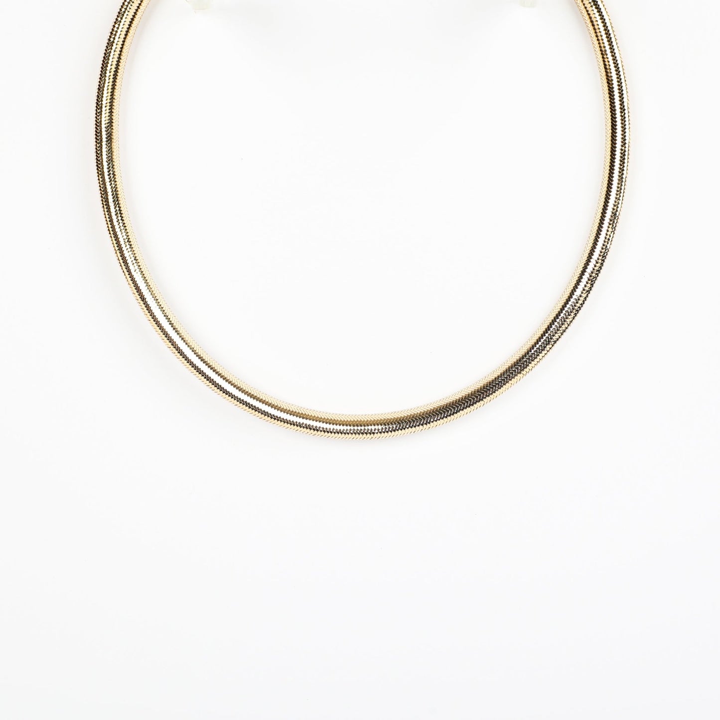 STRETCHY RIBBED CHOKER - Al Khatib Gold