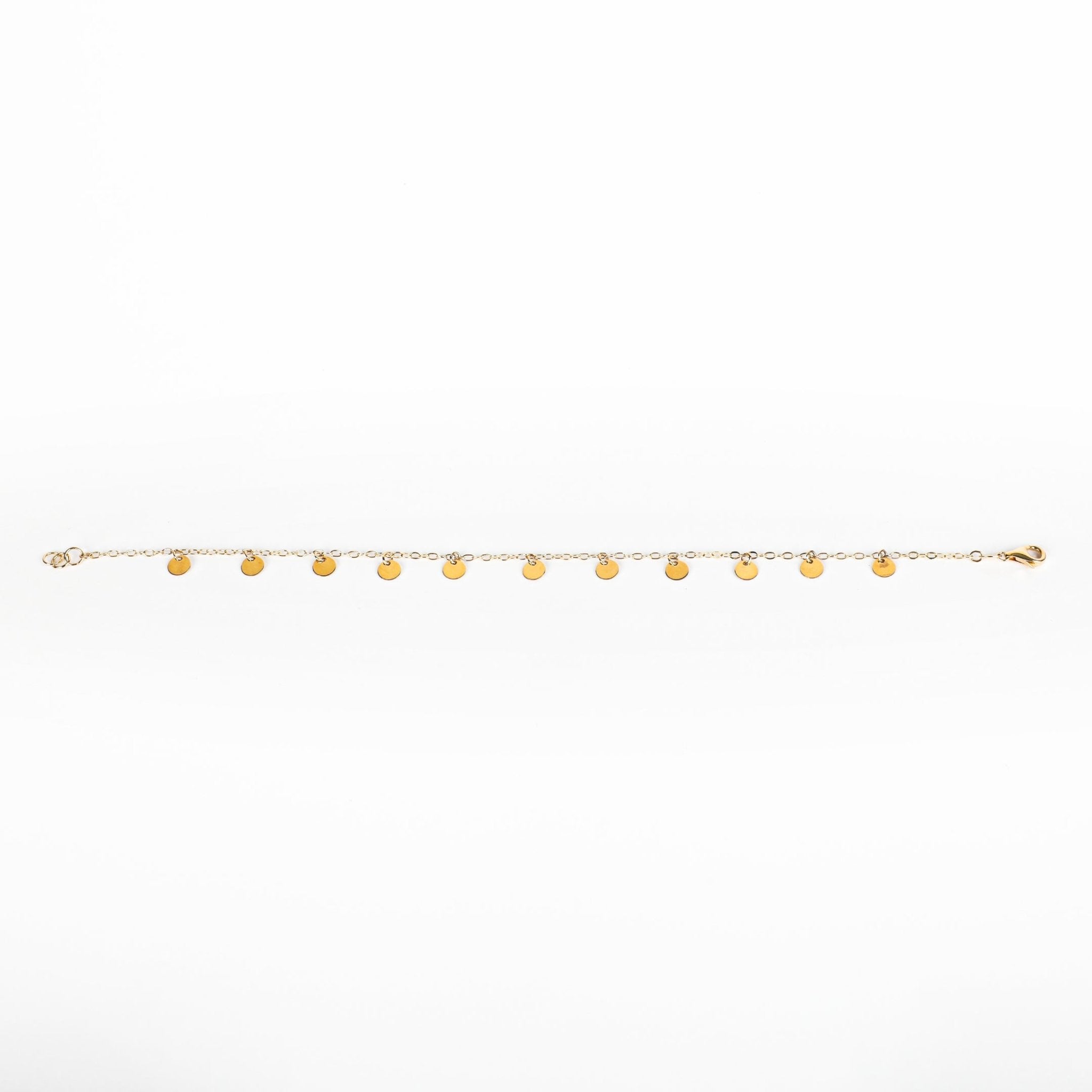 TEARDROP CHARM BRACELET - Al Khatib Gold