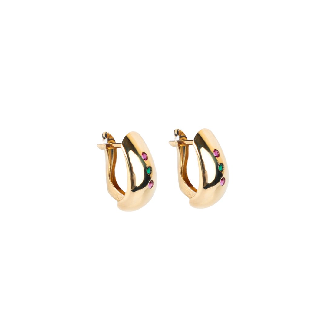 TURATH EARRINGS - Al Khatib Gold